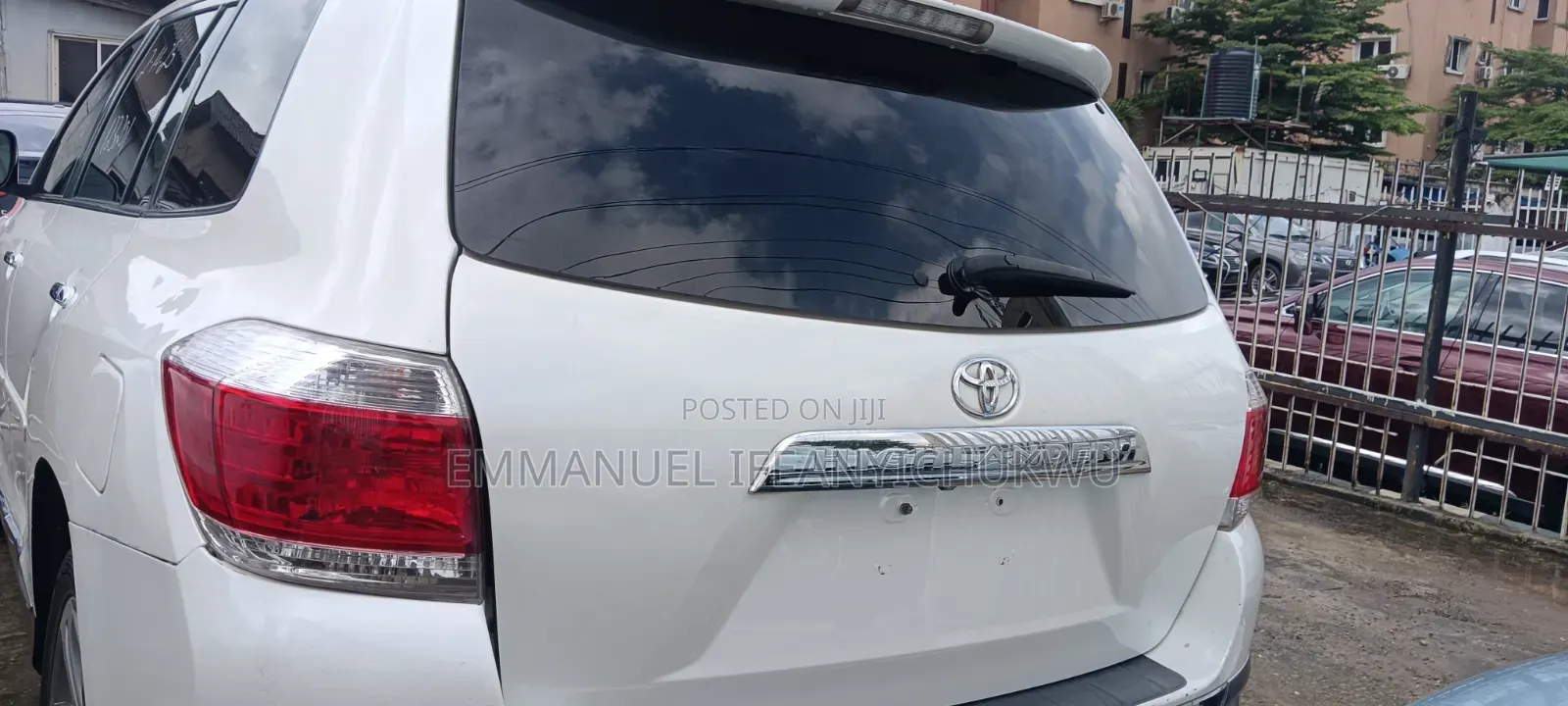 Toyota Highlander Limited 3.5l 4WD 2013 White