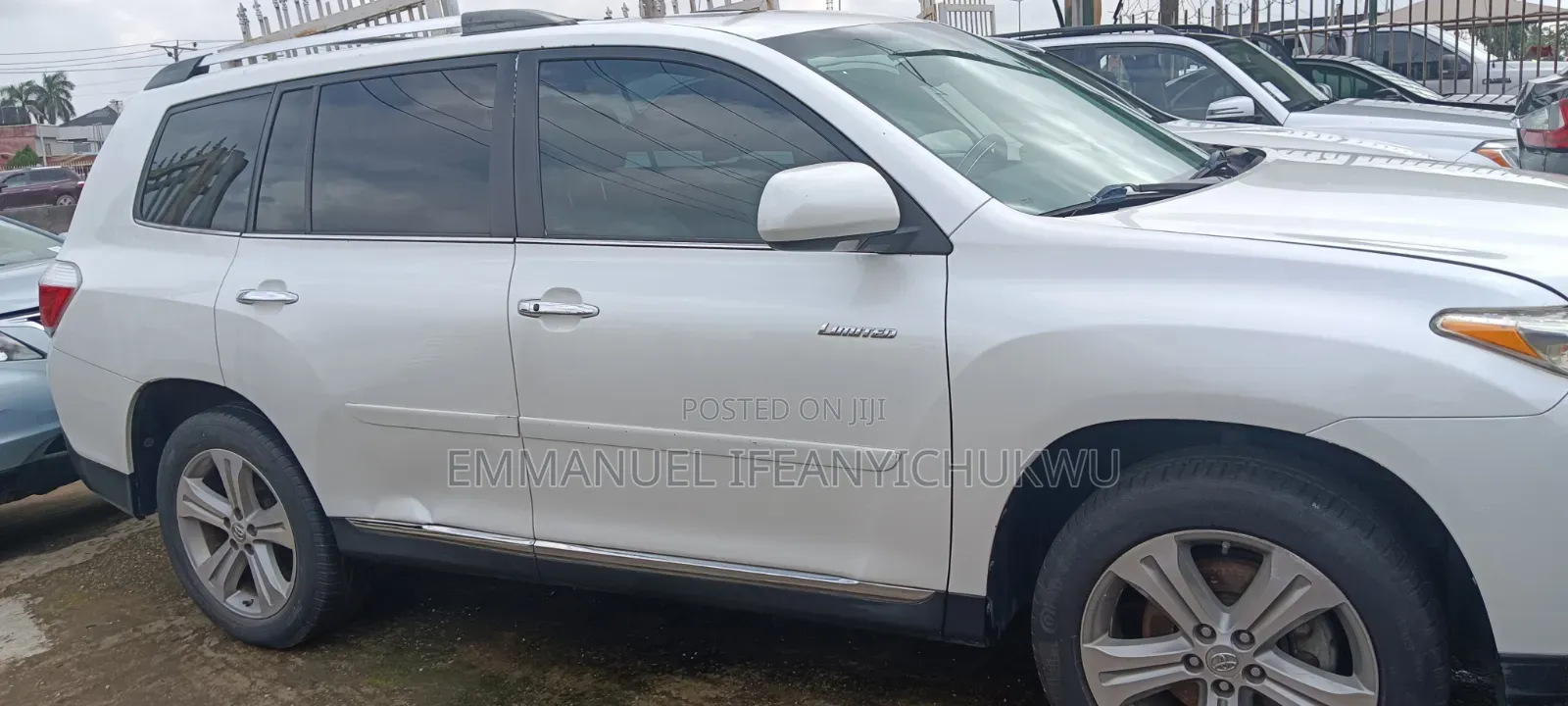 Toyota Highlander Limited 3.5l 4WD 2013 White