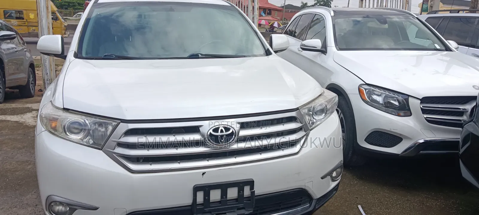 Toyota Highlander Limited 3.5l 4WD 2013 White