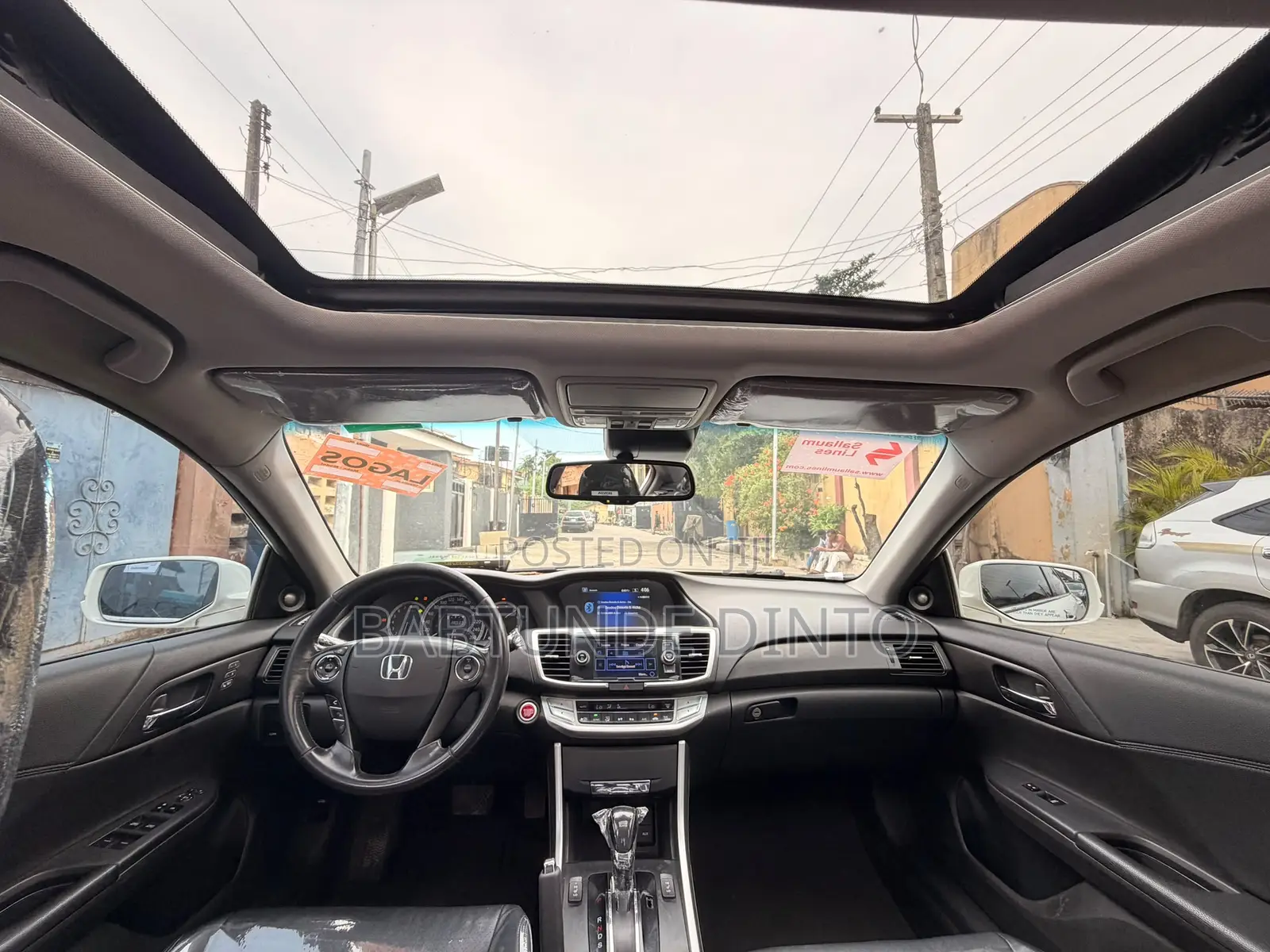 Honda Accord EX-L V-6 4dr Sedan FWD (3.5L 6cyl 6A) 2013 White