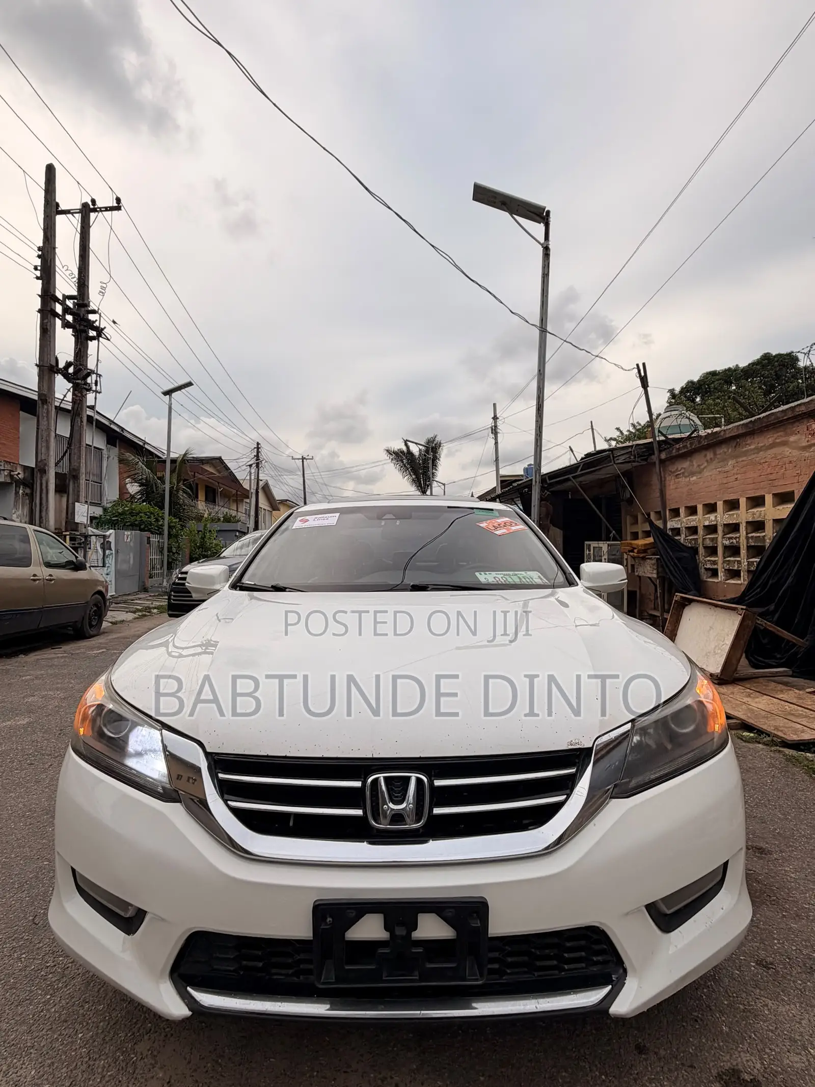 Honda Accord EX-L V-6 4dr Sedan FWD (3.5L 6cyl 6A) 2013 White