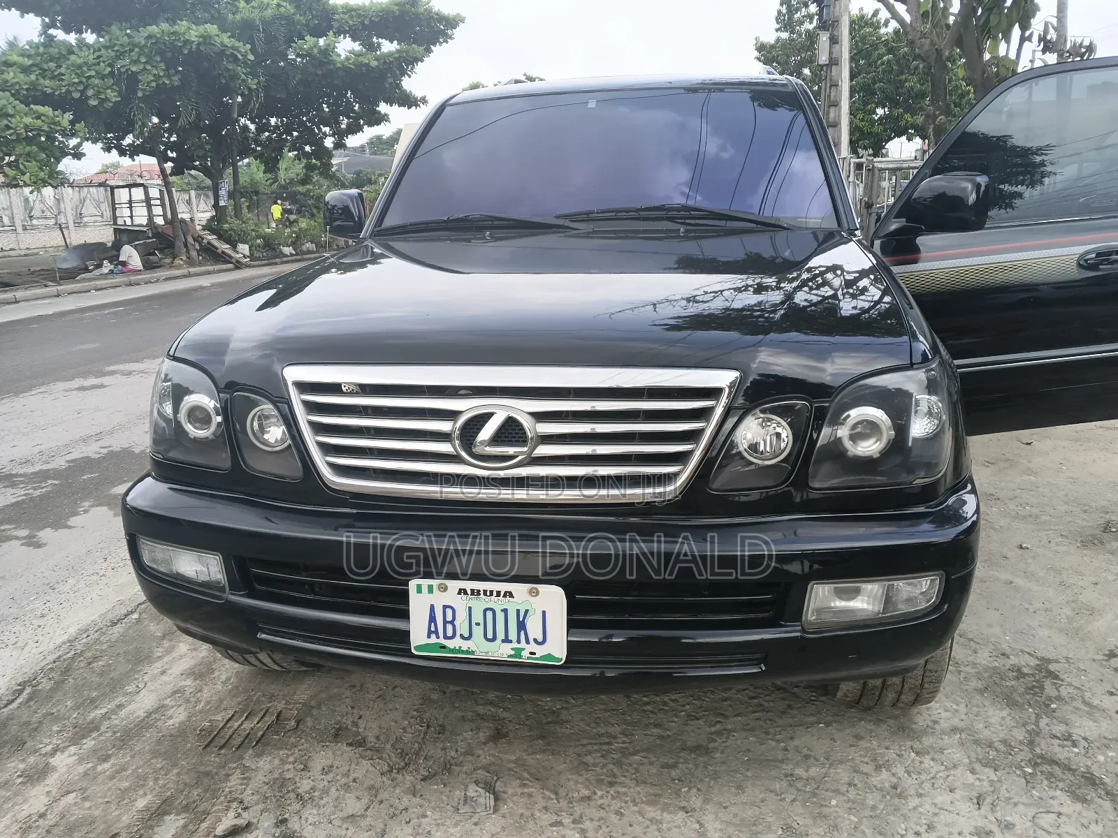 Lexus LX 470 AWD 2005 Black