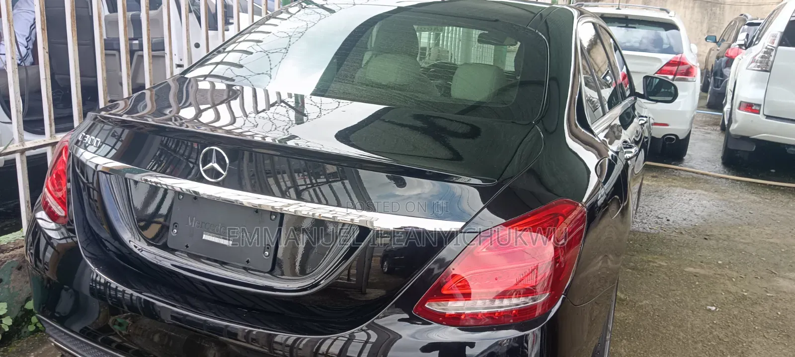 Mercedes-Benz C300 Luxury 4Matic Sedan AWD (2.0L 4cyl 7A) 2016 Black