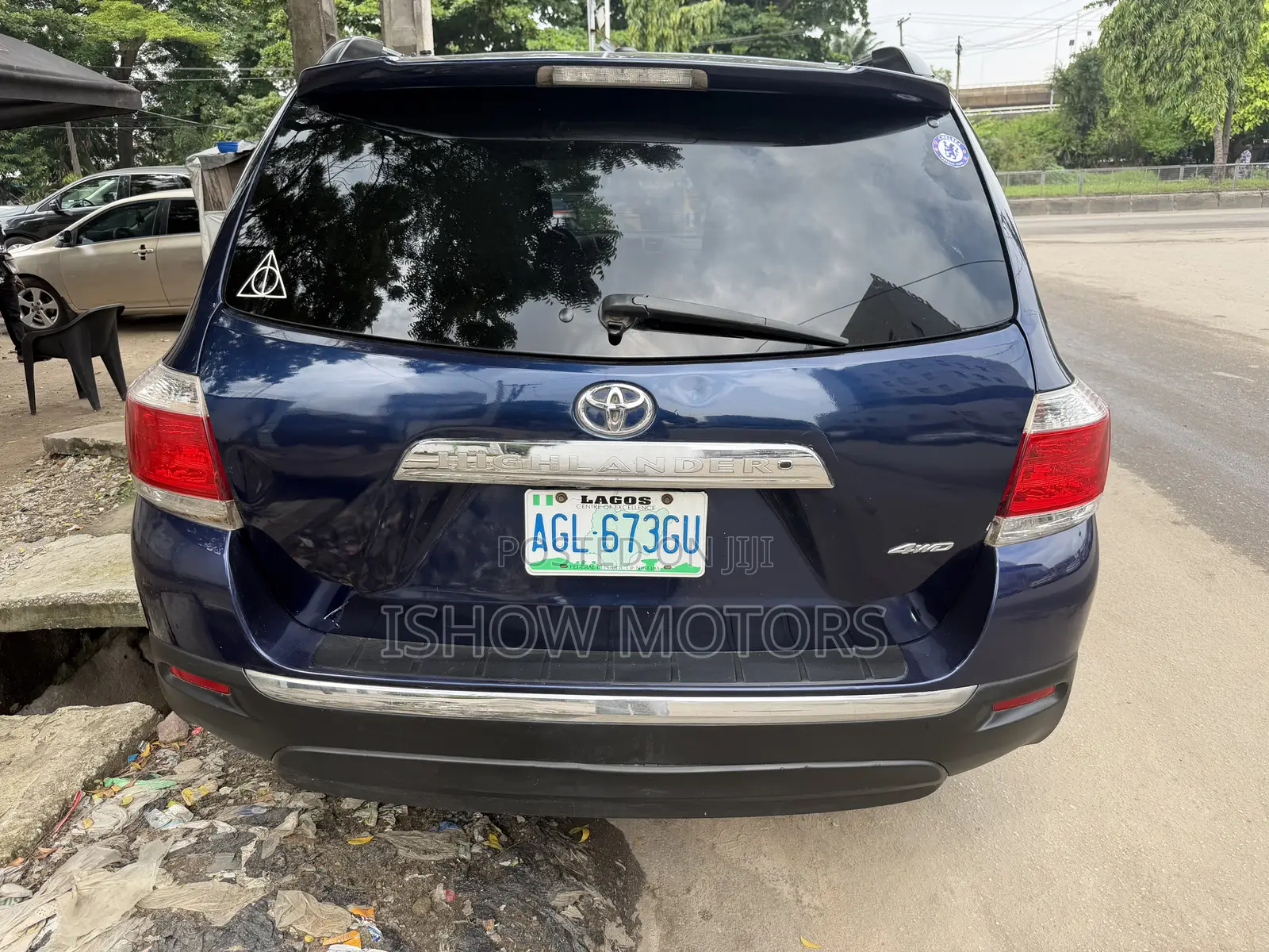 Toyota Highlander Limited 3.5L 2WD 2013 Blue