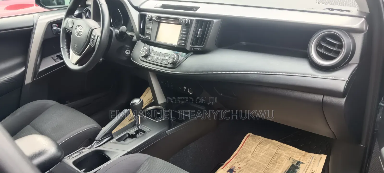 Toyota RAV4 XLE AWD (2.5L 4cyl 6A) 2017 Blue