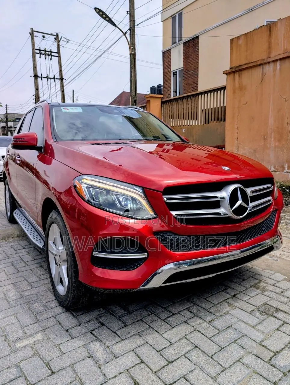 Mercedes-Benz GLE-Class GLE 350d 4MATIC 2016 Red
