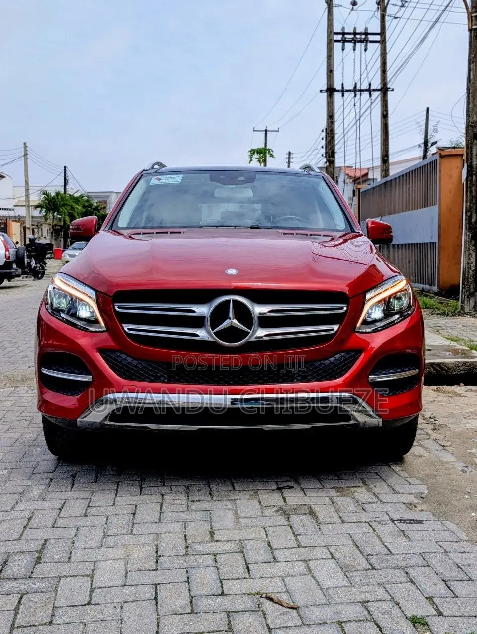 Mercedes-Benz GLE-Class GLE 350d 4MATIC 2016 Red