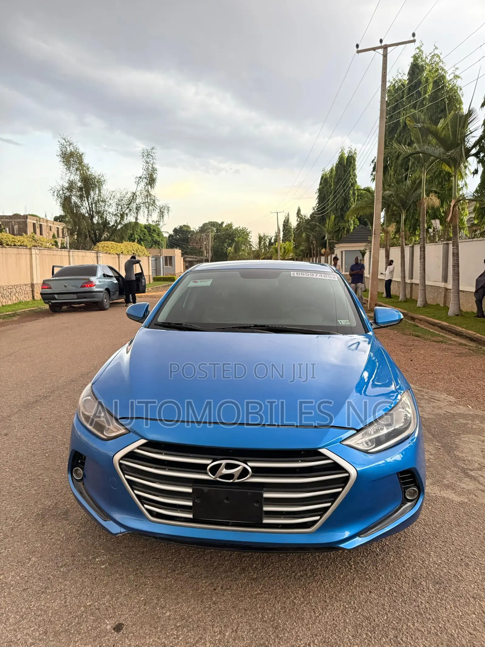Hyundai Elantra 2015 Blue