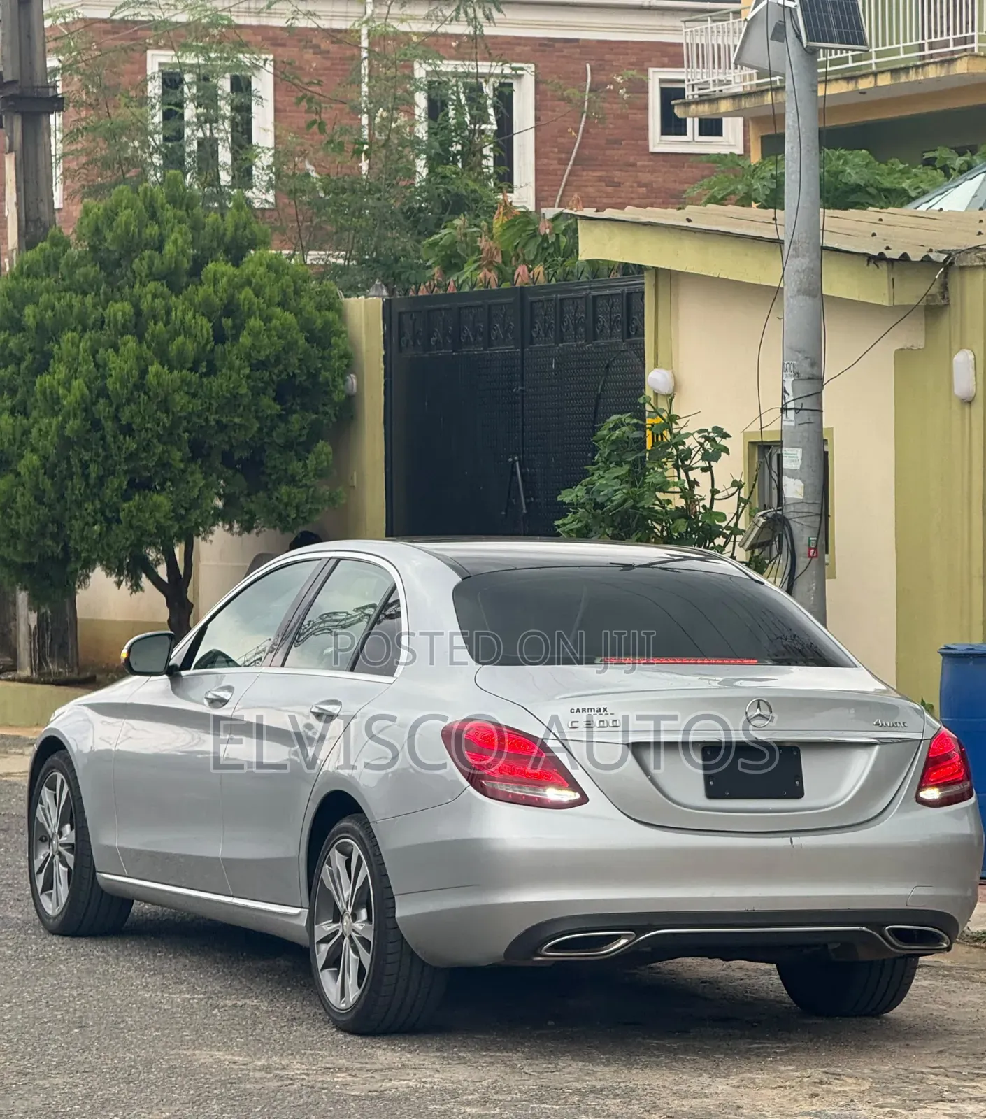 Mercedes-Benz C300 Sport 4Matic Sedan AWD (2.0L 4cyll 7A) 2016 Silver