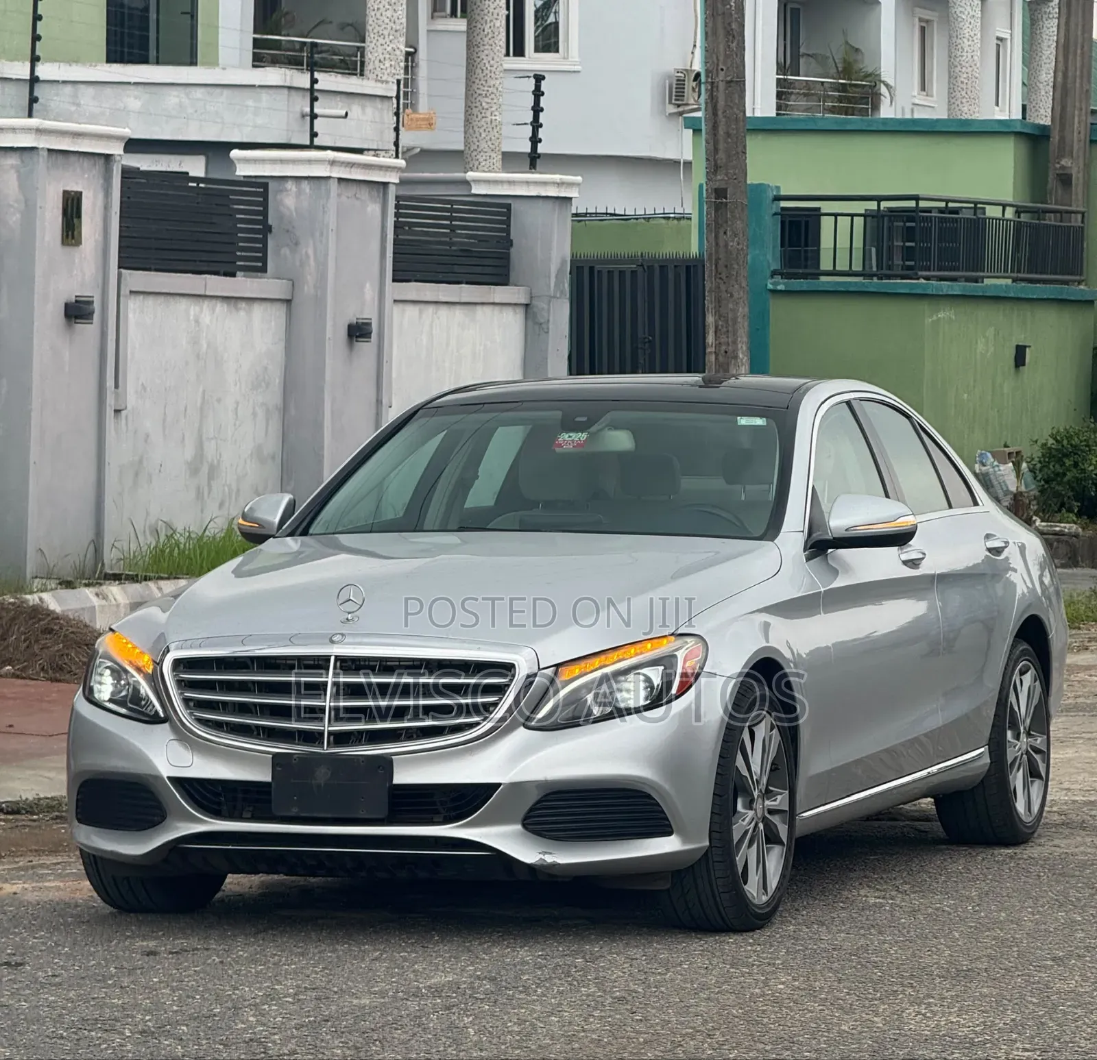 Mercedes-Benz C300 Sport 4Matic Sedan AWD (2.0L 4cyll 7A) 2016 Silver