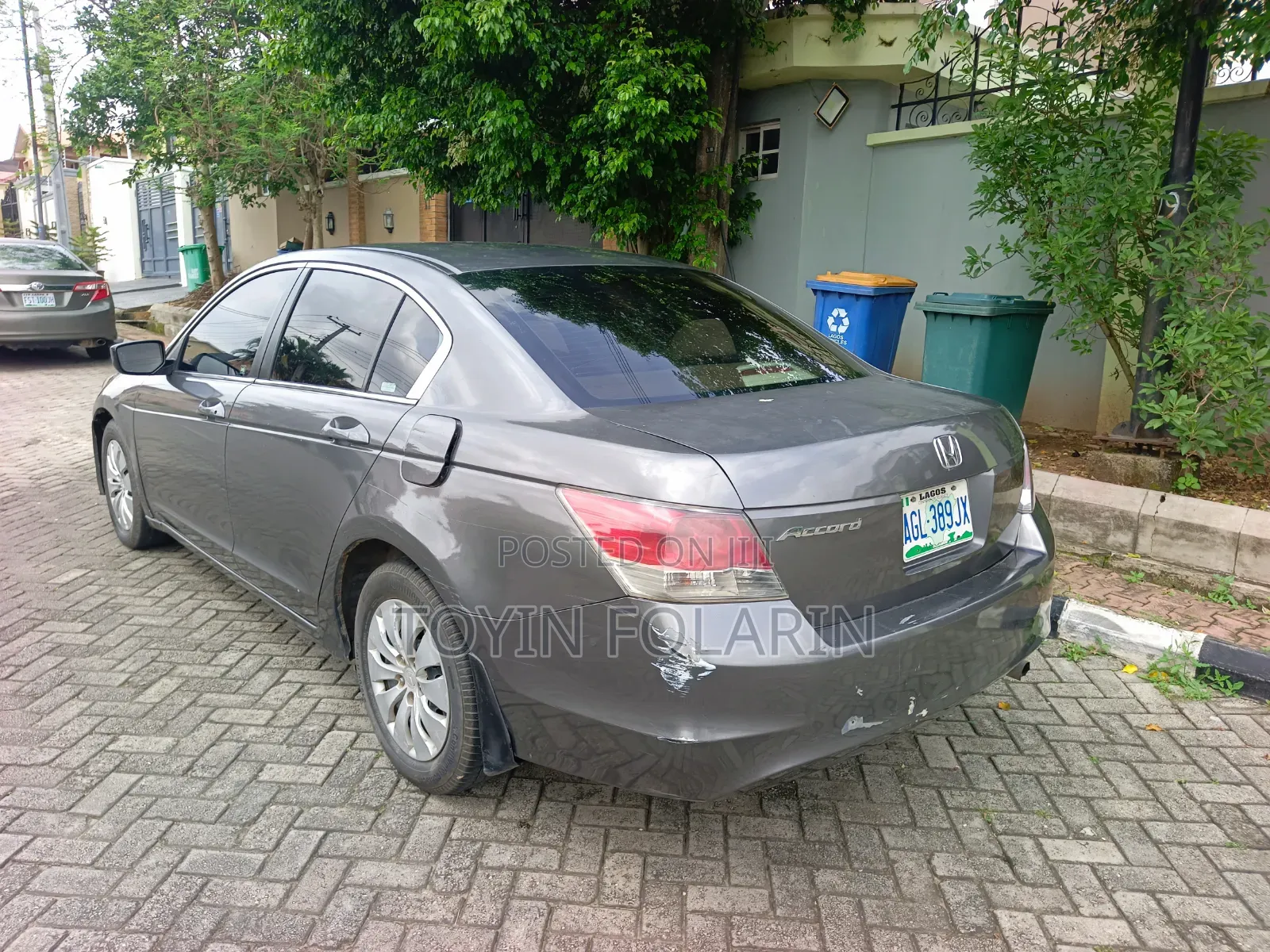 Honda Accord 2.0 Comfort Automatic 2008 Gray