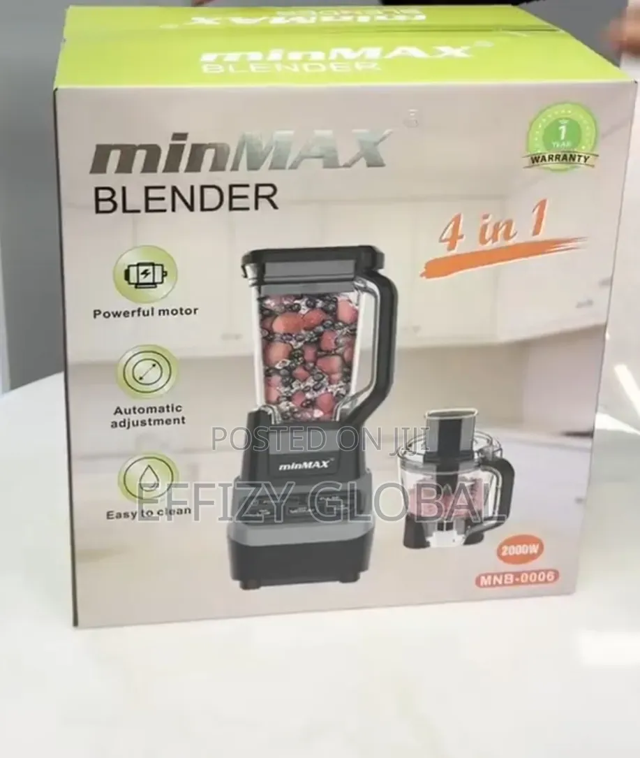 Brand New 4-in-1 Minmax Powerful Blender