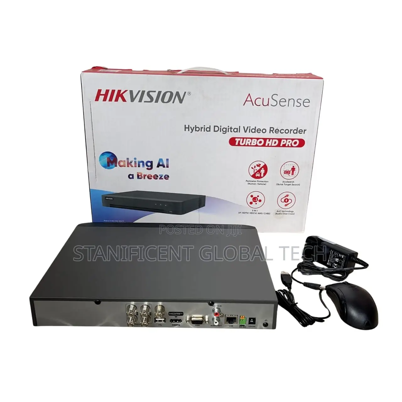 Hikvision 5mp 4ch Turbo Hd Two-Way Audio DVR