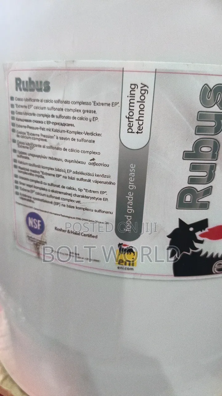 Eni Rubus Food Grade Grease 18kg