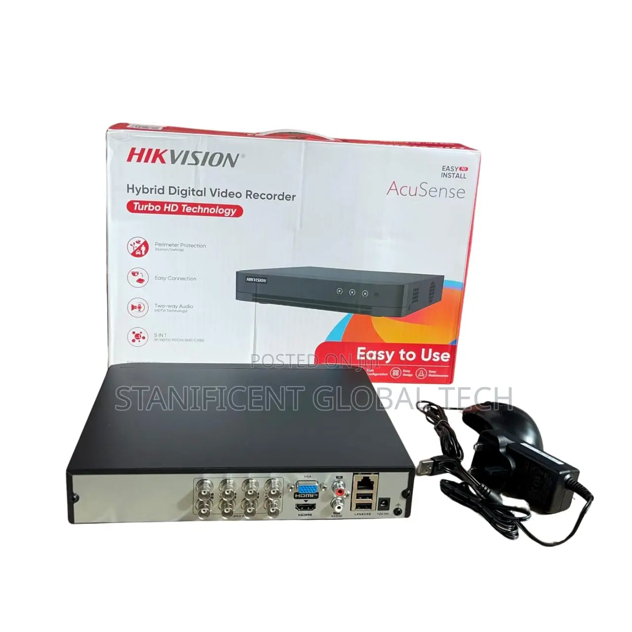 Hikvision 5mp 8ch Turbo Two-Way Audio DVR