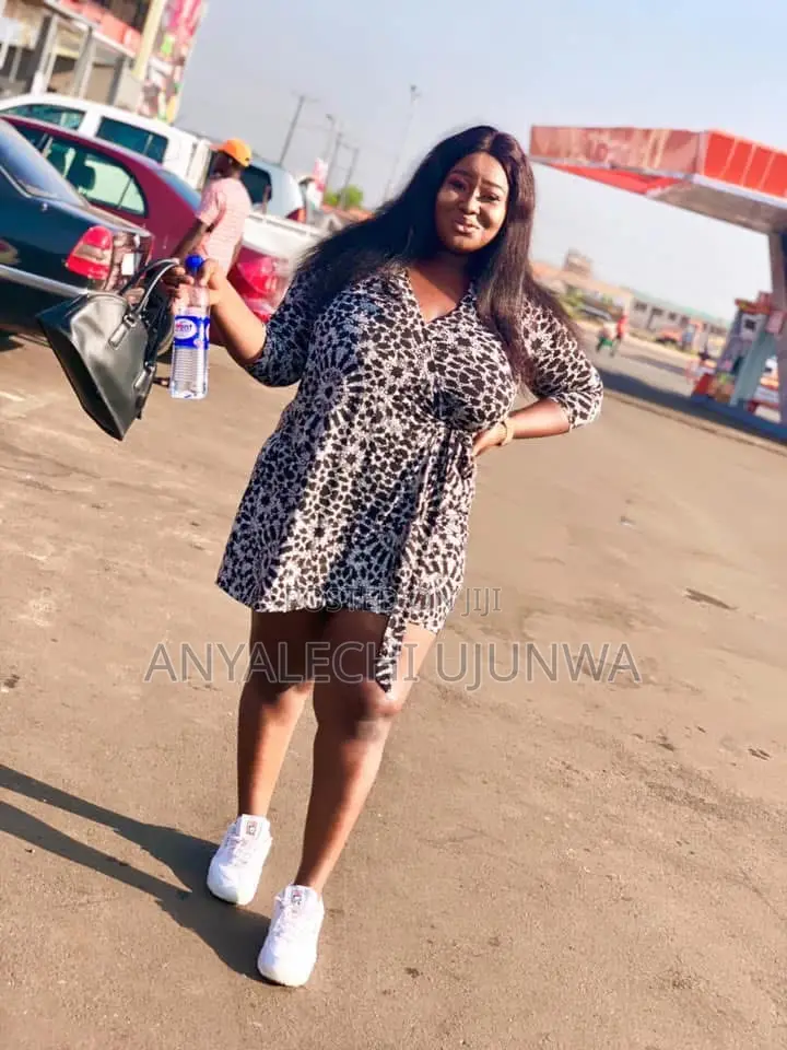 “Monochrome Curvy Luxe Wrap Dress”