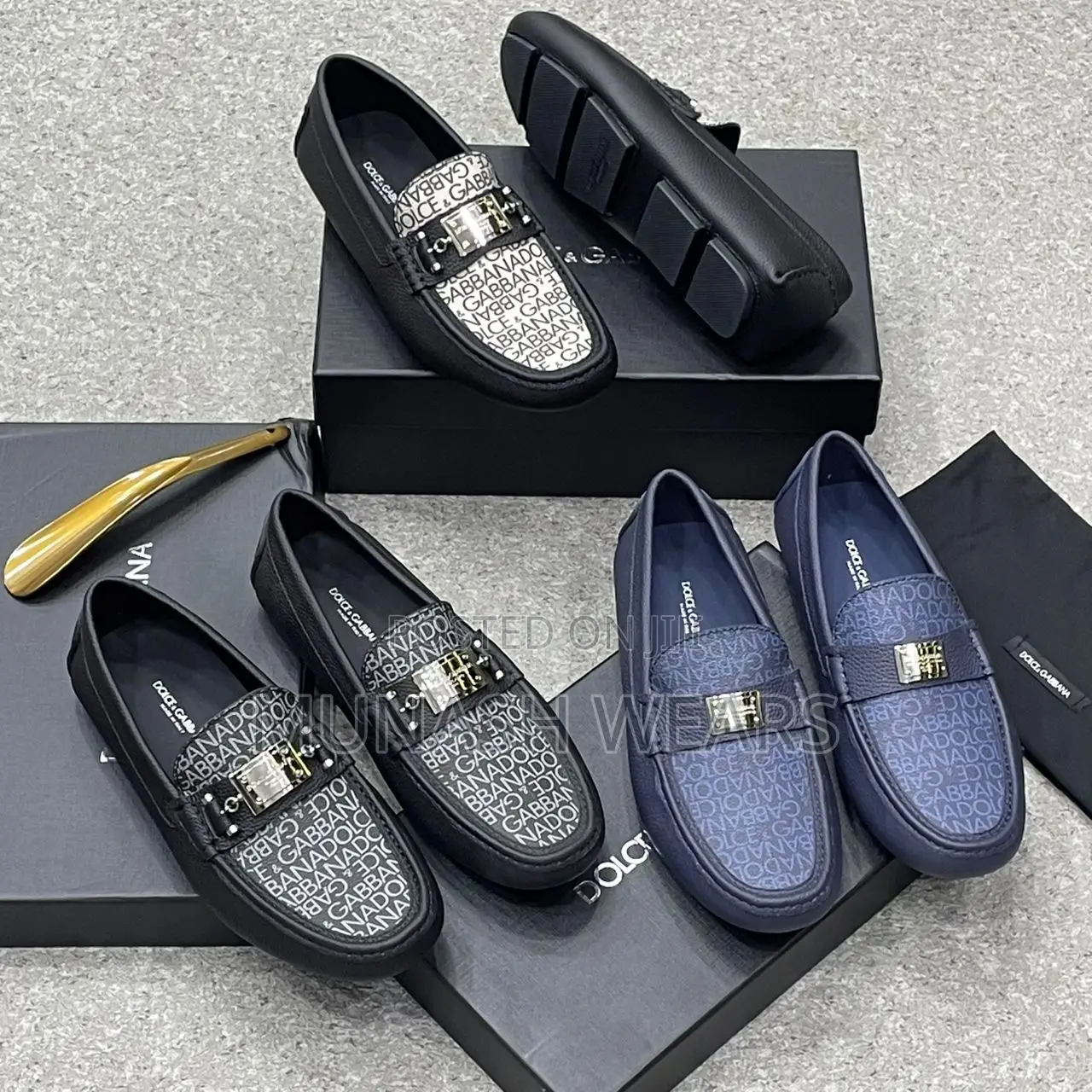 Italian D G Shoes Available in 3 Colors 40-46