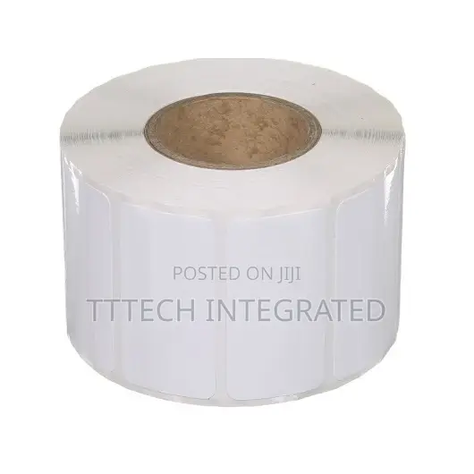 50mm by 25mm White Polyester Label