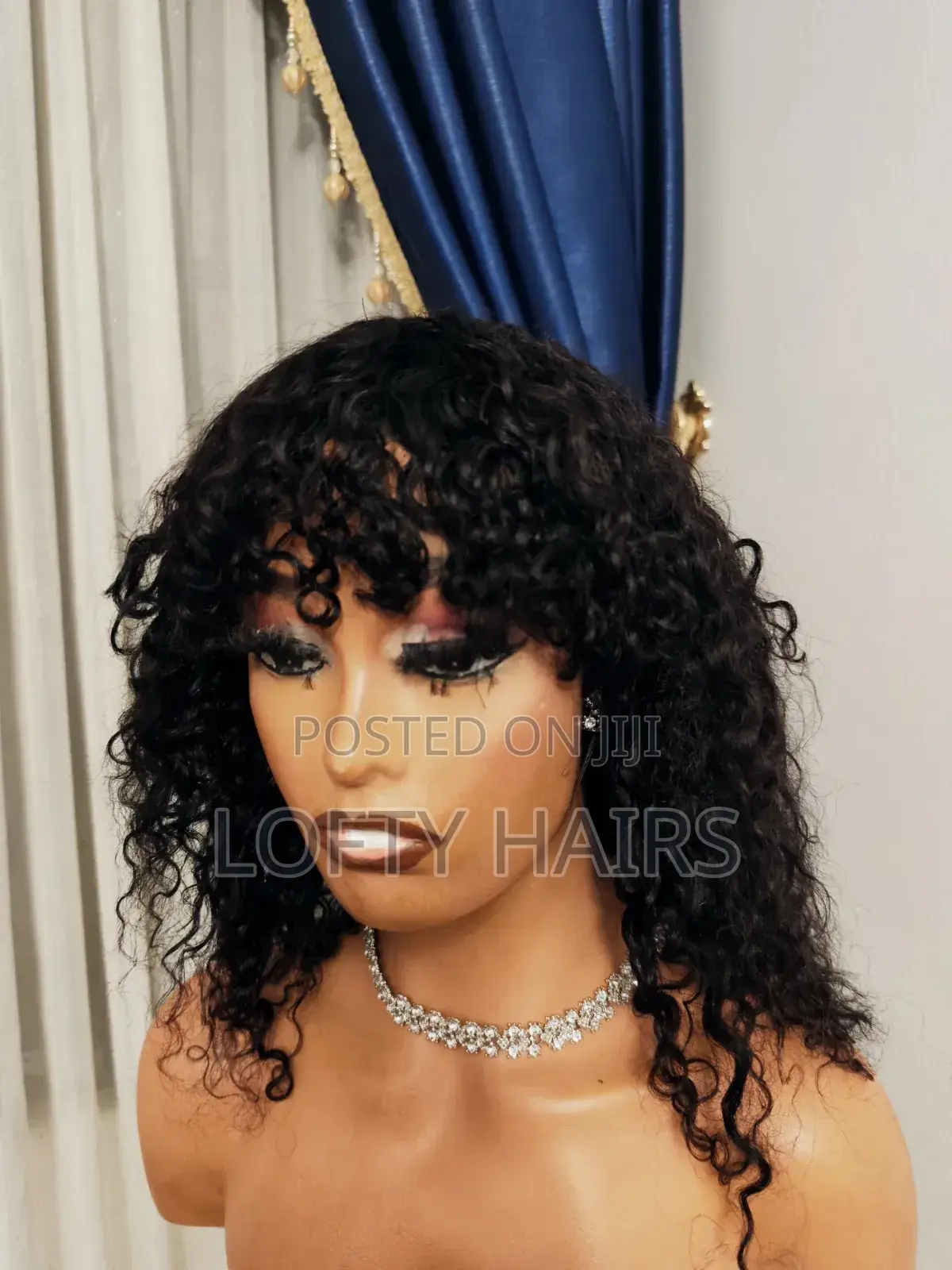 Human Hair Fringe Wig