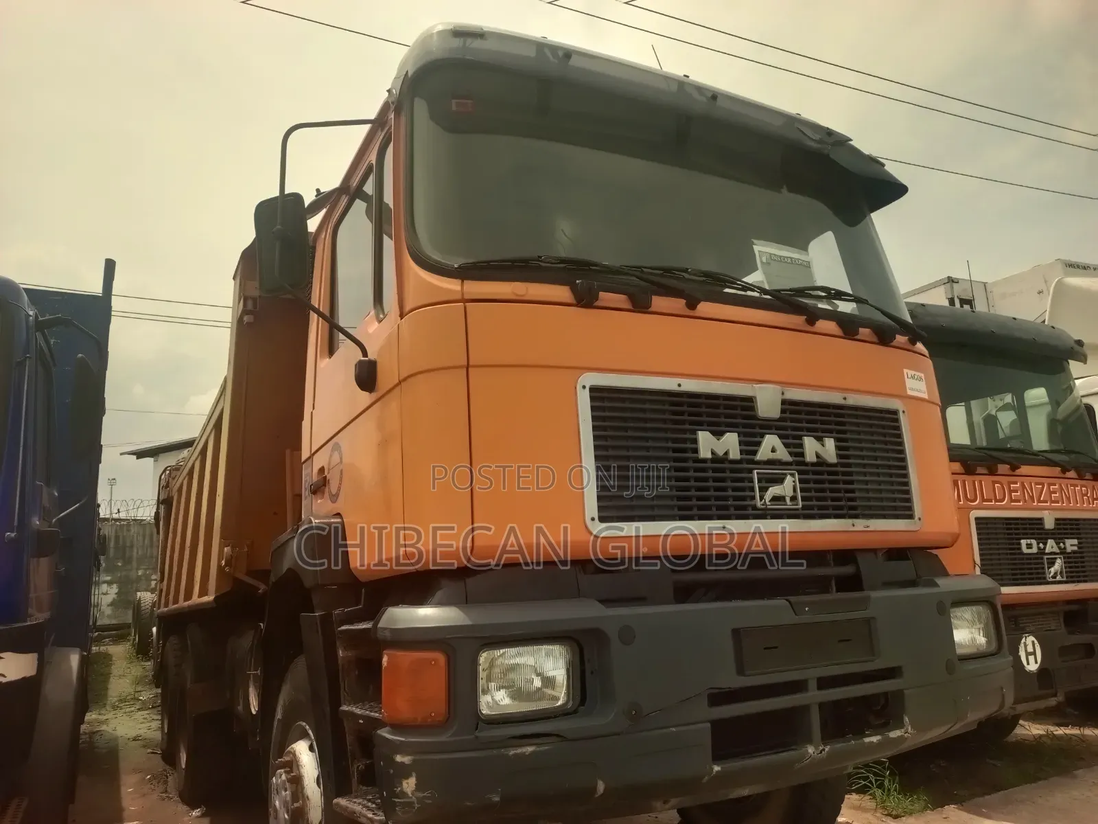 Man Diesel 33.362 Tipper 10 Tyres (4x4 Auxiliary) (Foreign Used)
