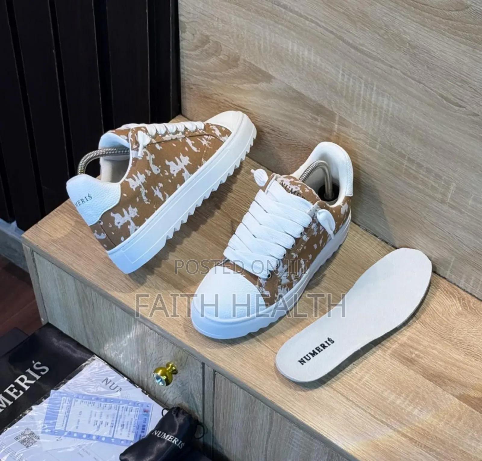 *Numeris Atelier “Acrylic Black” Snks* Size 40- 45