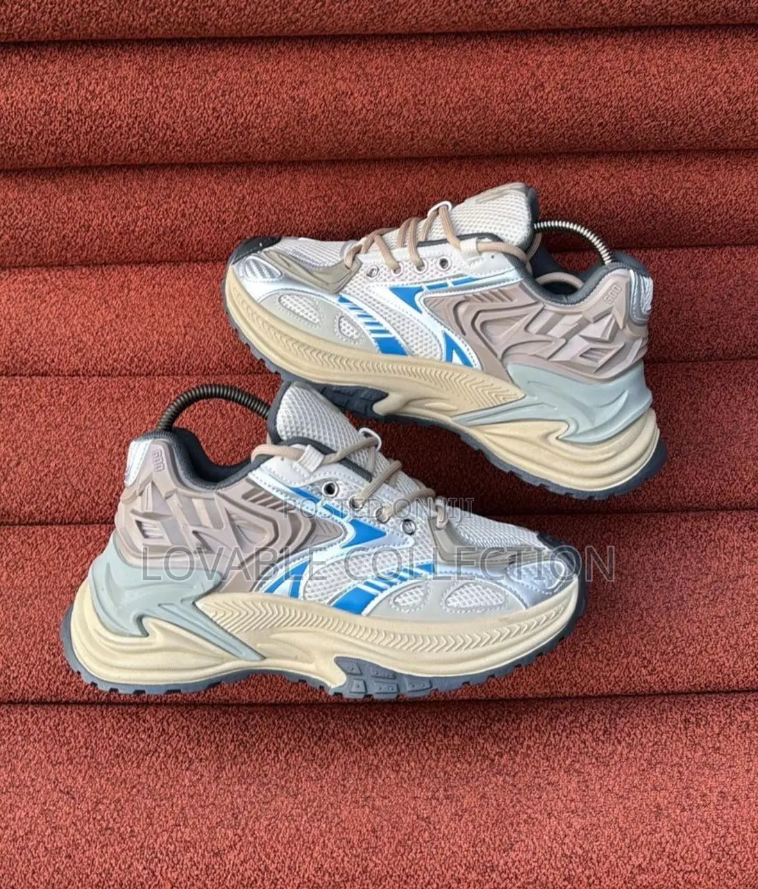 Men’S Cyber-Chunky Streetwear Sneakers