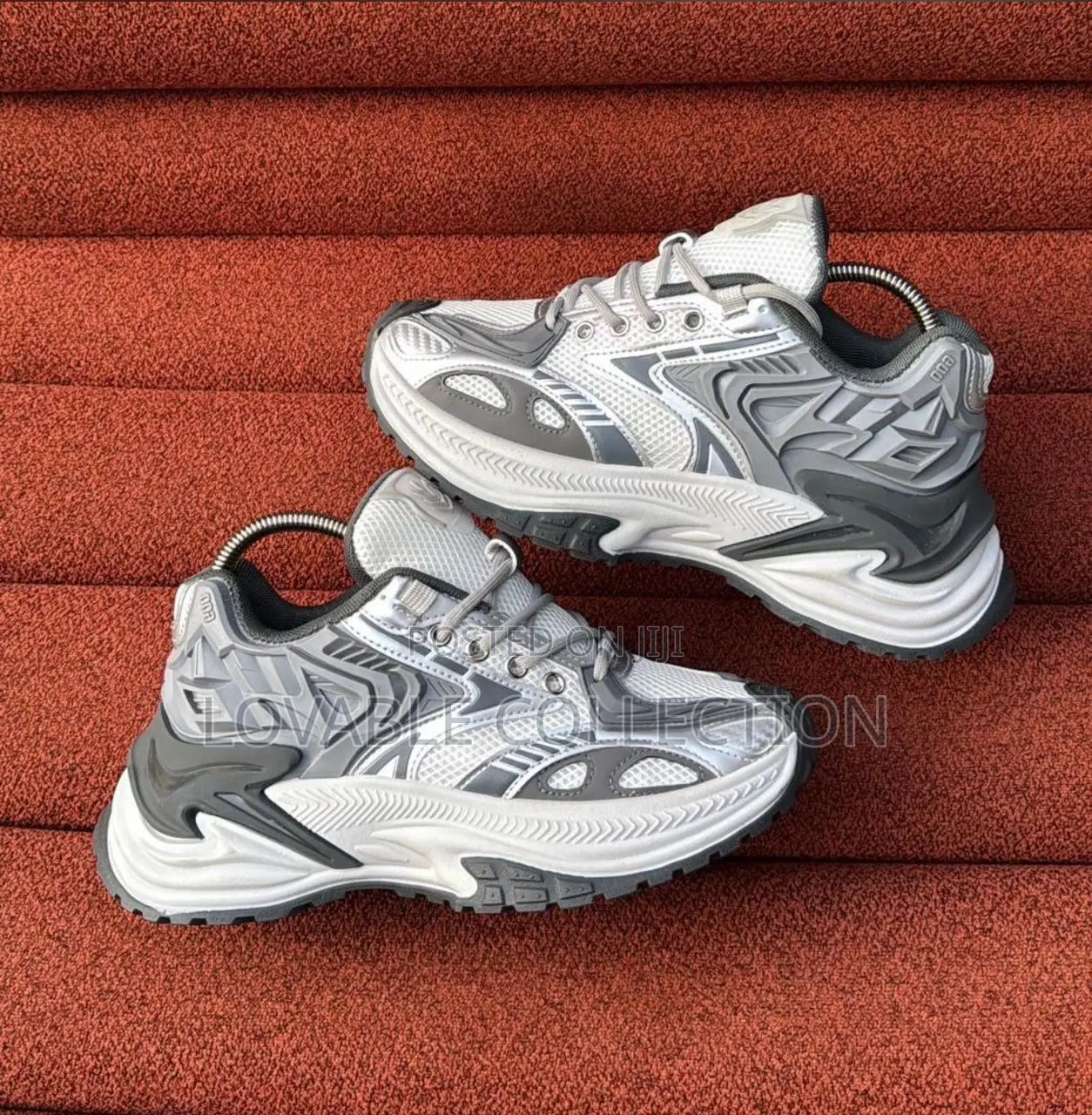 Men’S Cyber-Chunky Streetwear Sneakers