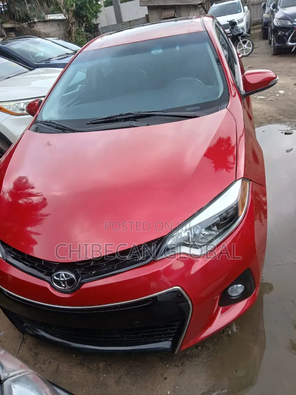 Toyota Corolla 2015 Red