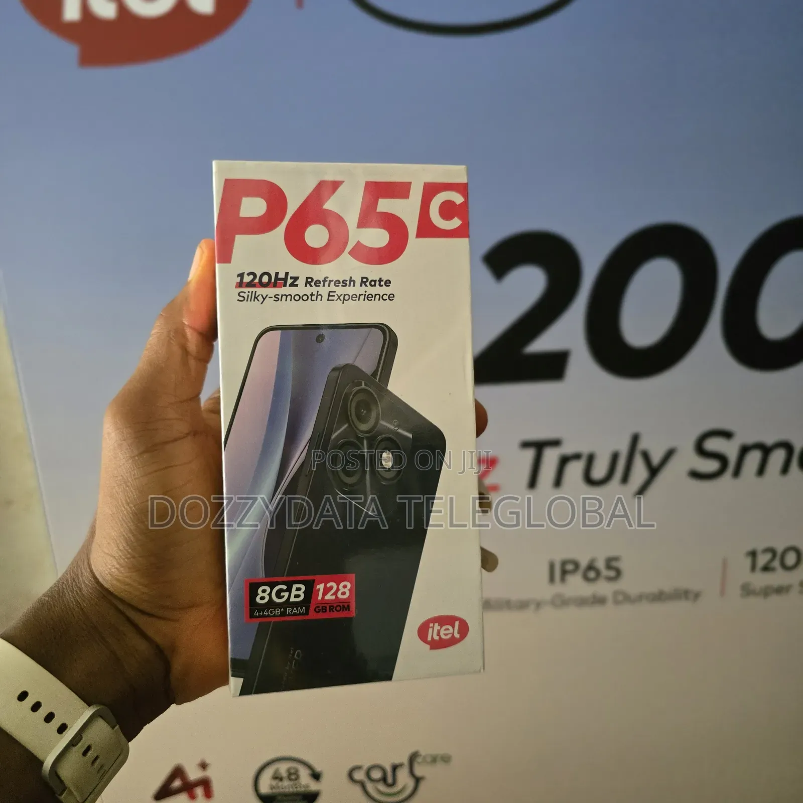 New Itel P65C 128 GB Black