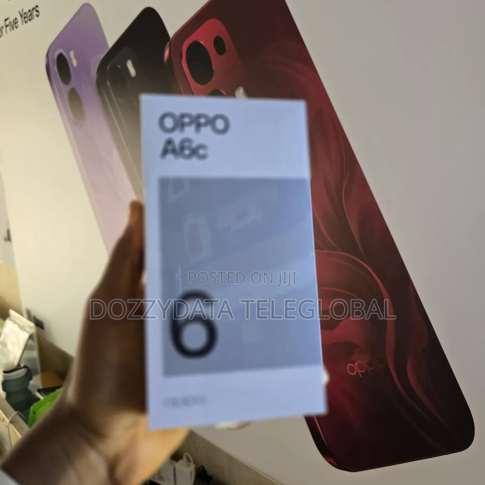 New Oppo A6c 128 GB Black