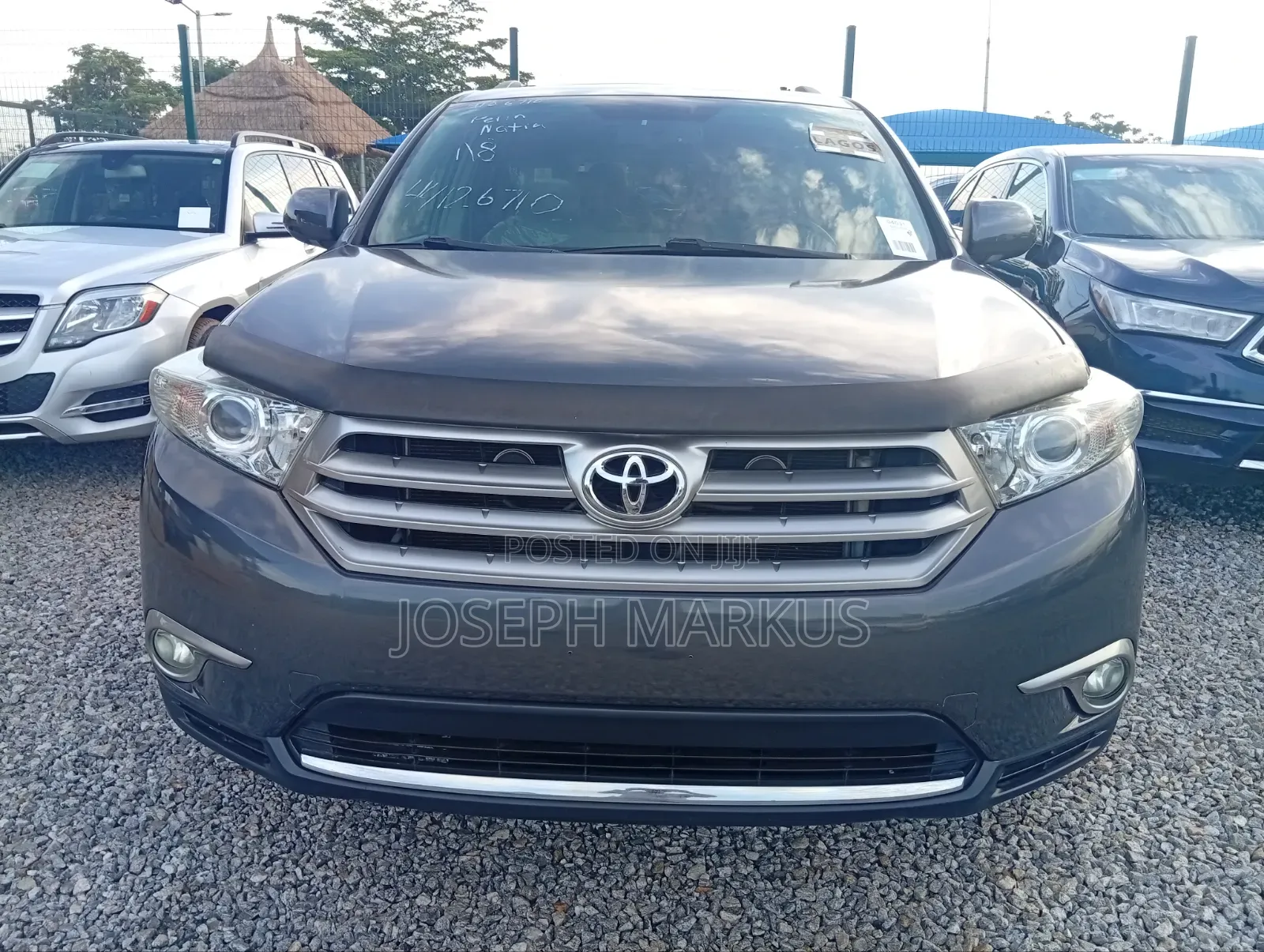 Toyota Highlander Limited 2012 Gray