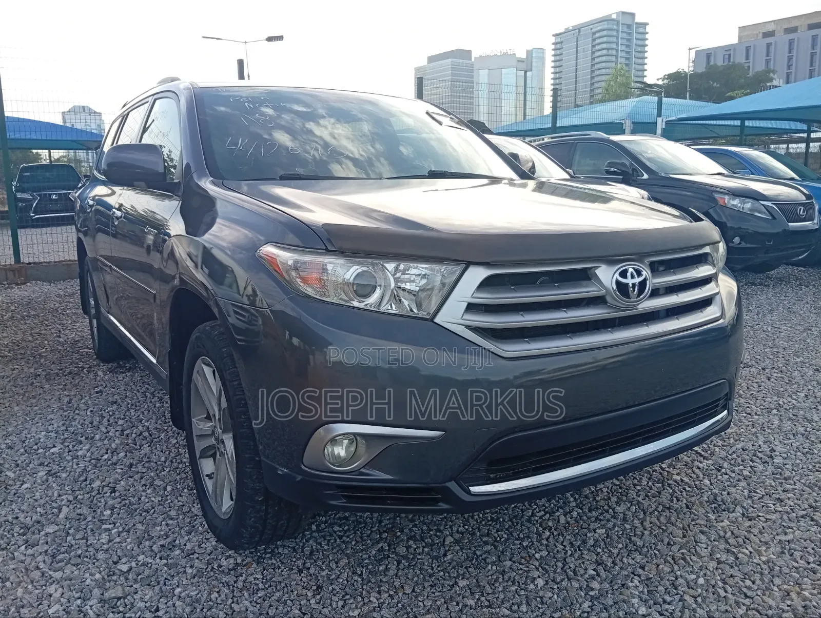 Toyota Highlander Limited 2012 Gray