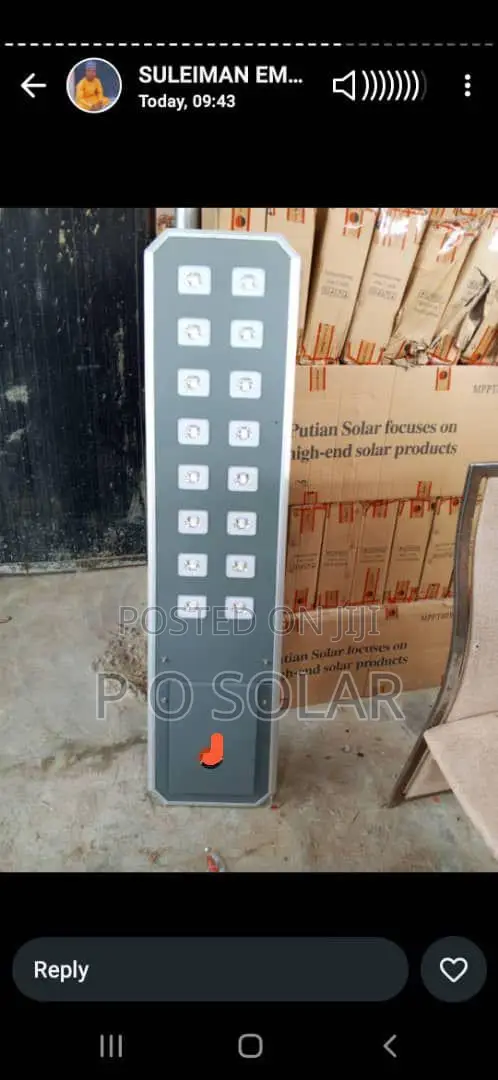 20 Eyes Industrial Solar Street Lights