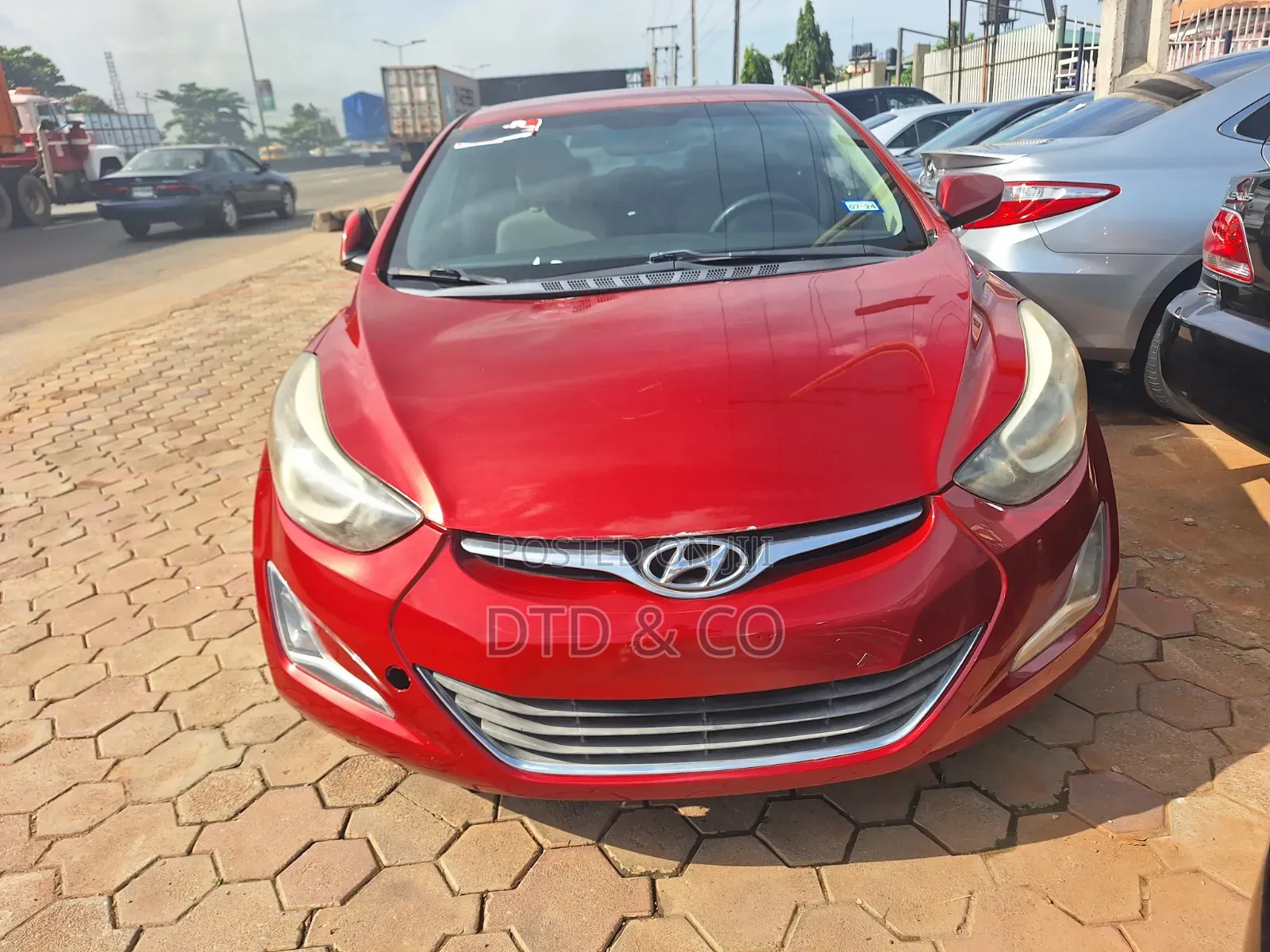 Hyundai Elantra 2015 Burgundy