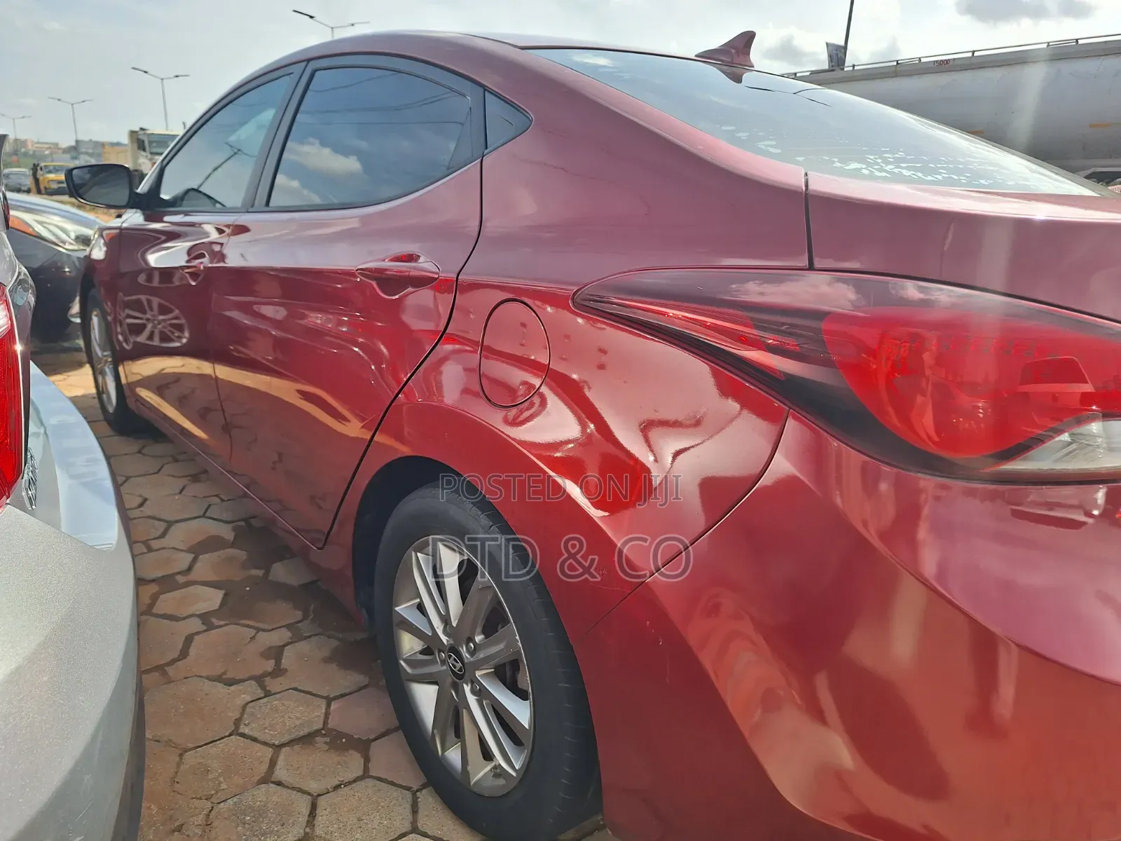 Hyundai Elantra 2015 Burgundy
