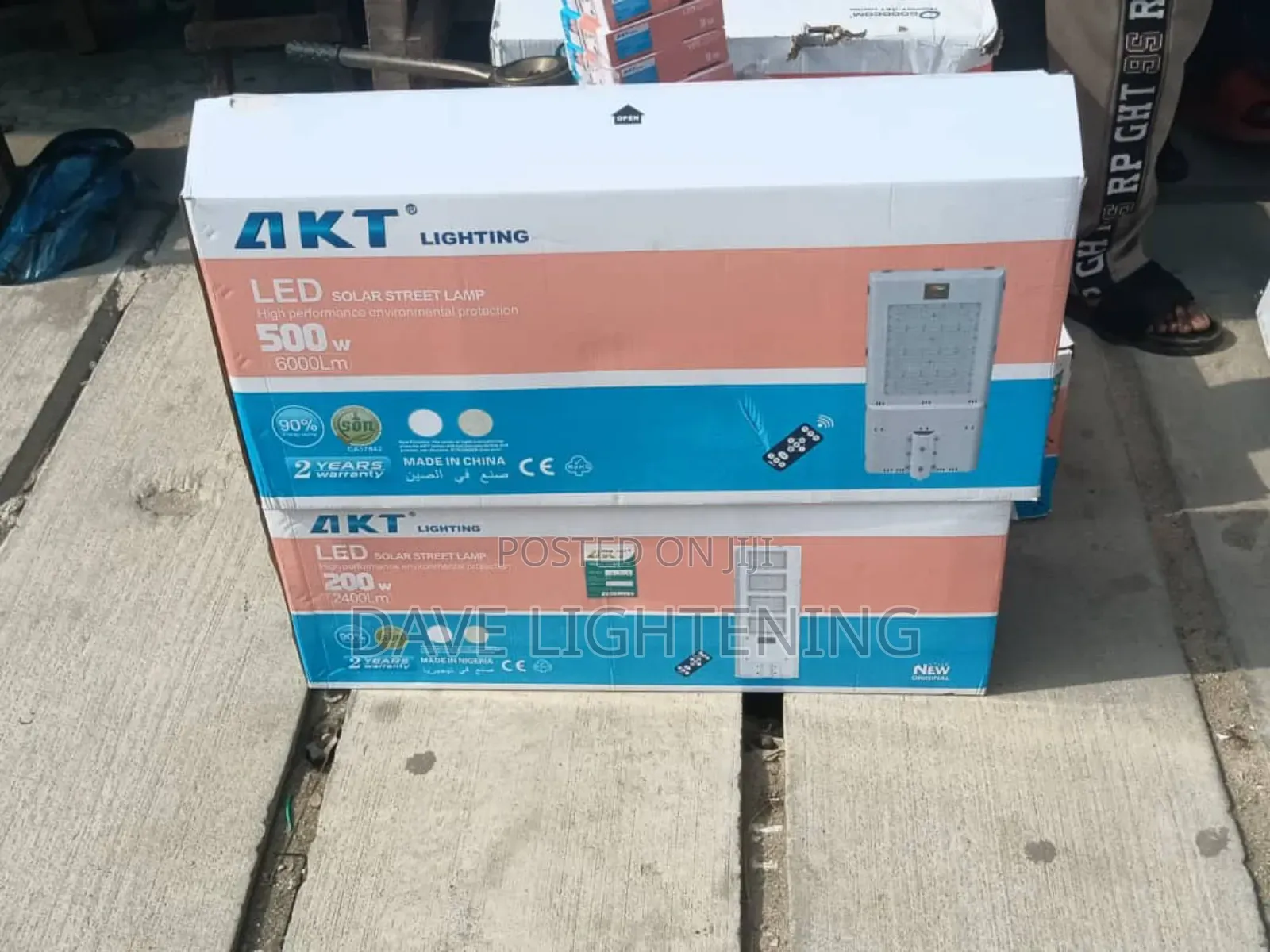 500w Original Akt Solar Street Light