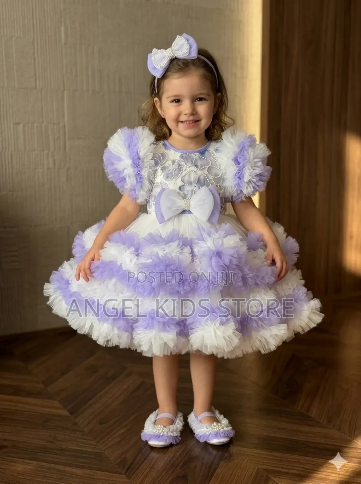 Ball Gown With Puff Hand