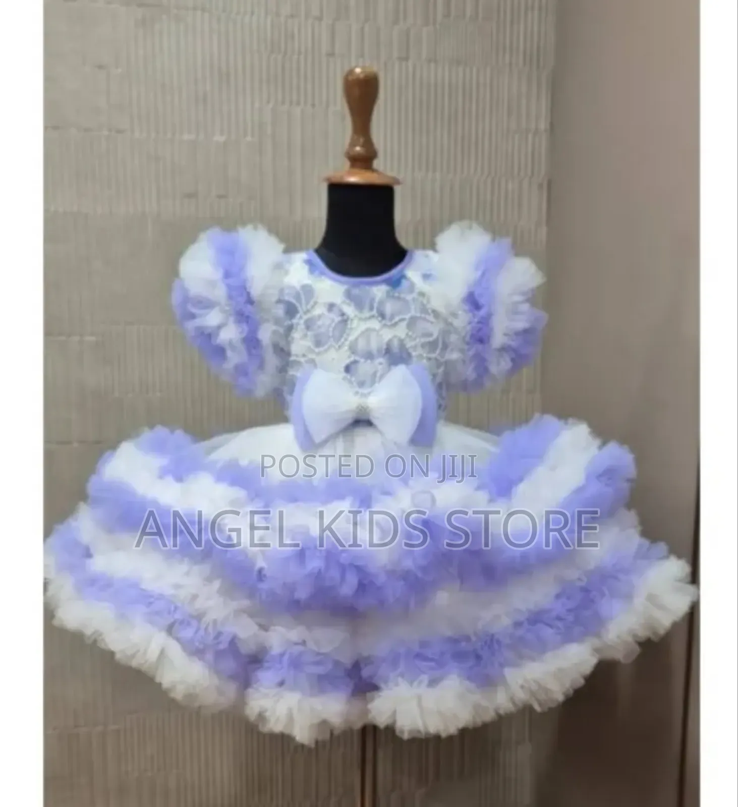 Ball Gown With Puff Hand