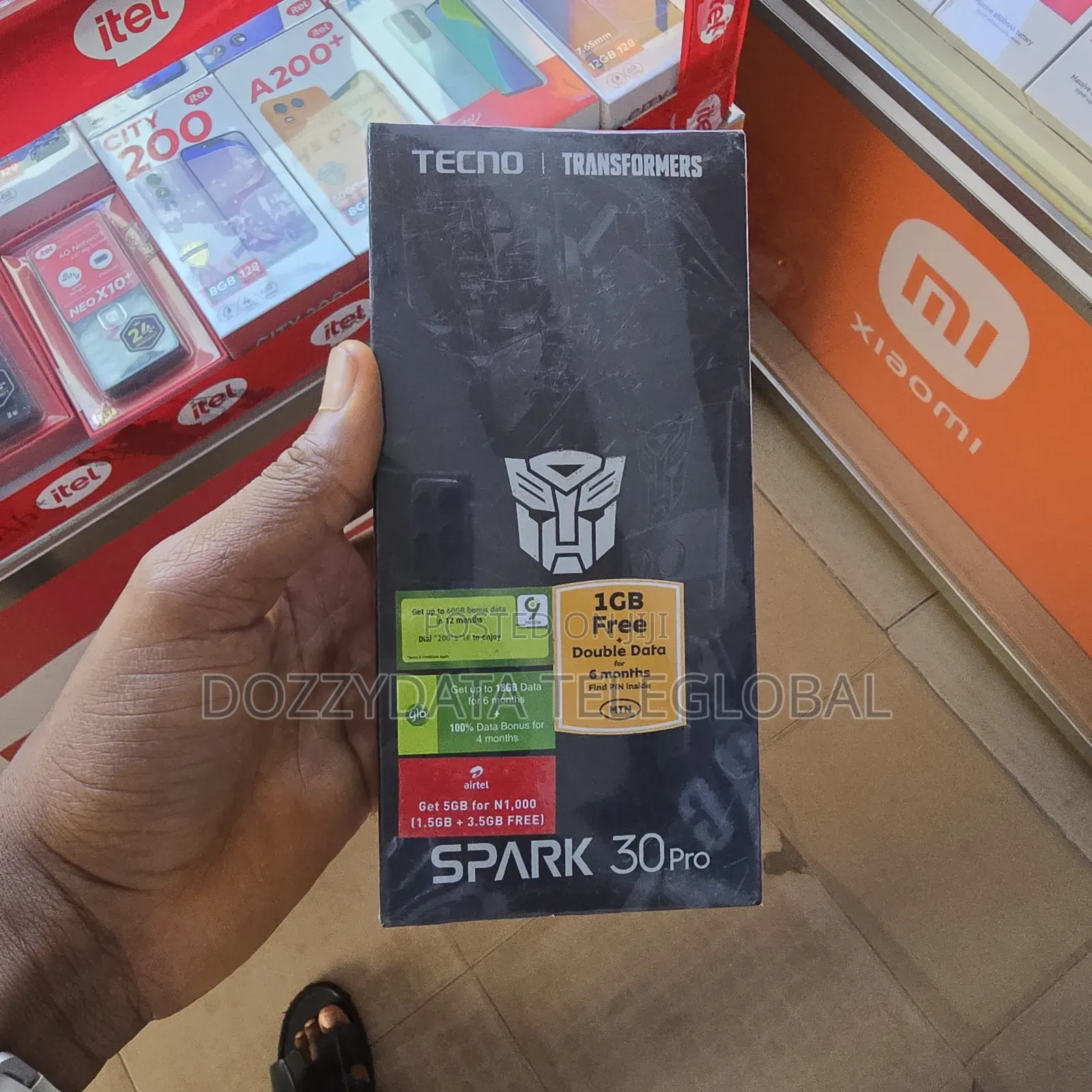 New Tecno Spark 30 Pro 256 GB Black
