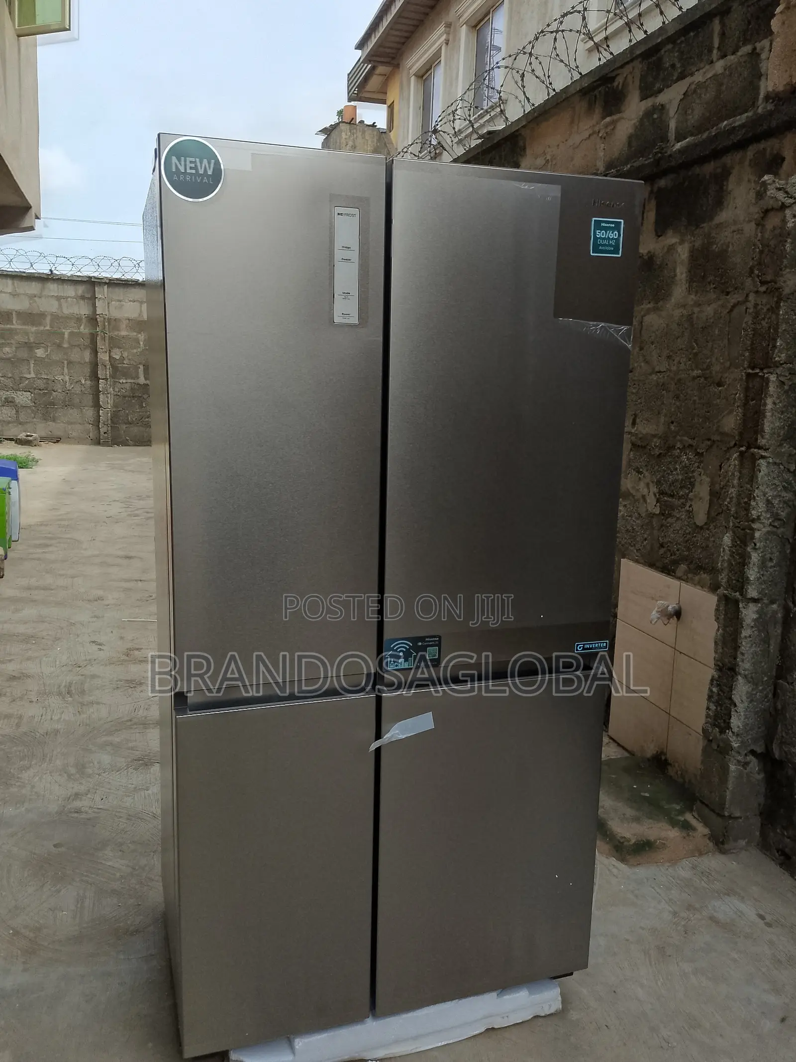 Hisense Rs-8ws 637l Side by Side Refrigerator Available