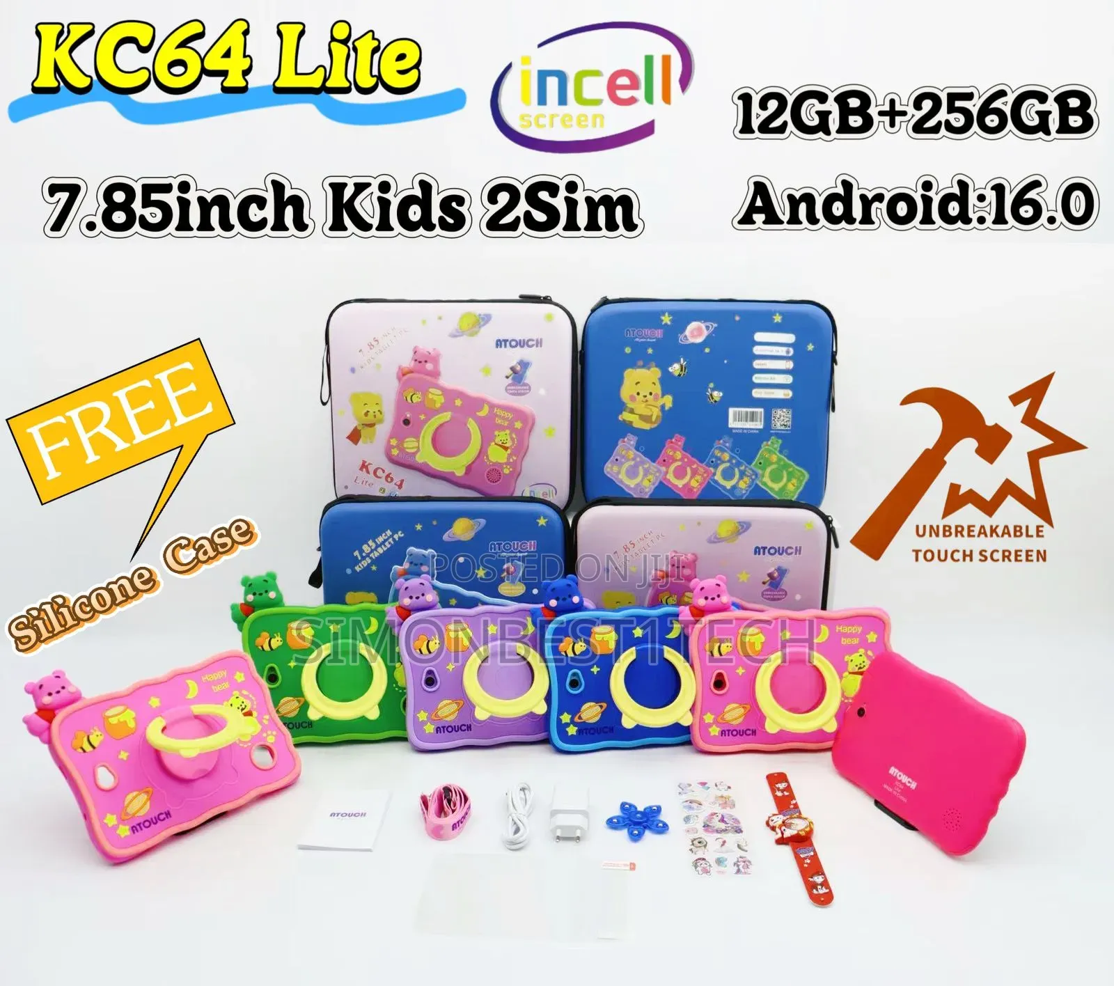 New Atouch KC64 256 GB Pink