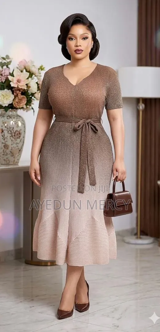 Multi Color Miyakii Ladies Drees