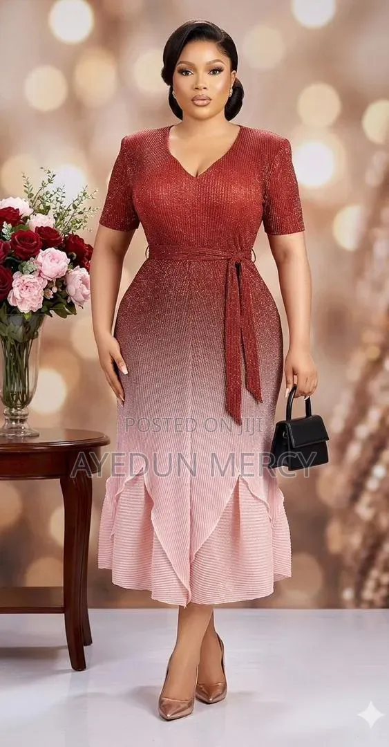 Multi Color Miyakii Ladies Drees