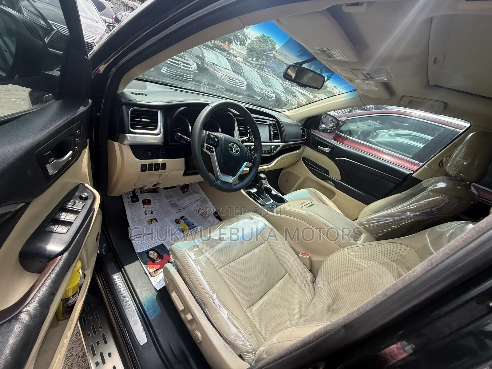 Toyota Highlander Limited 4dr SUV (3.5L 6cyl 6A) 2015 Black