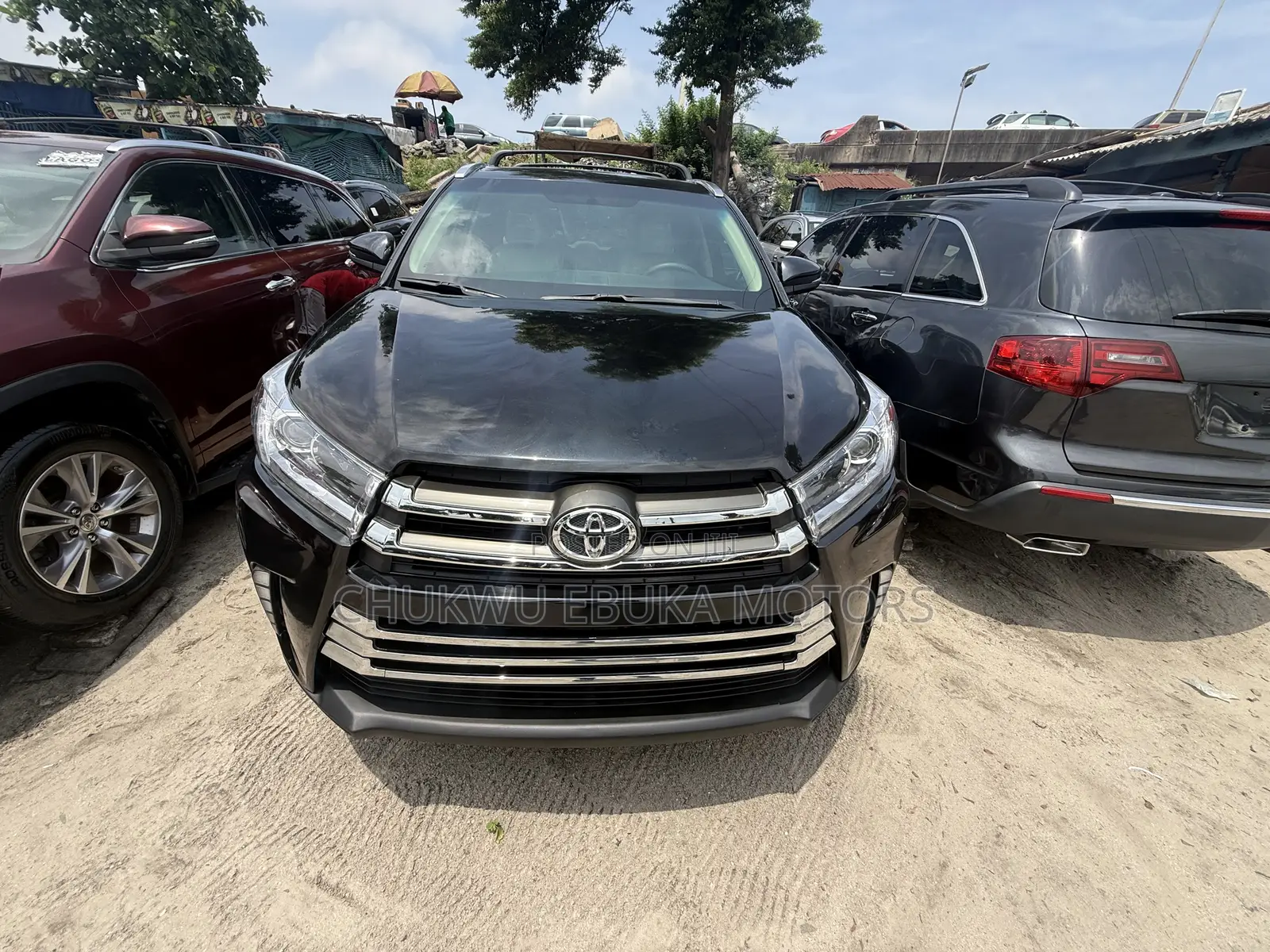 Toyota Highlander Limited 4dr SUV (3.5L 6cyl 6A) 2015 Black