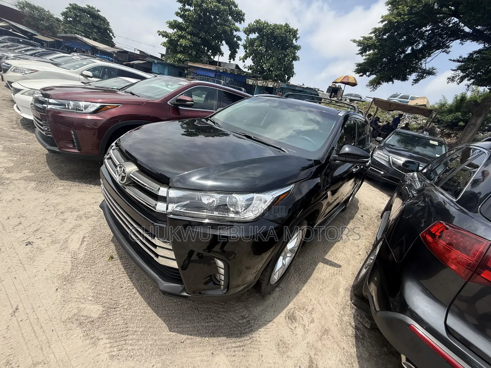 Toyota Highlander Limited 4dr SUV (3.5L 6cyl 6A) 2015 Black