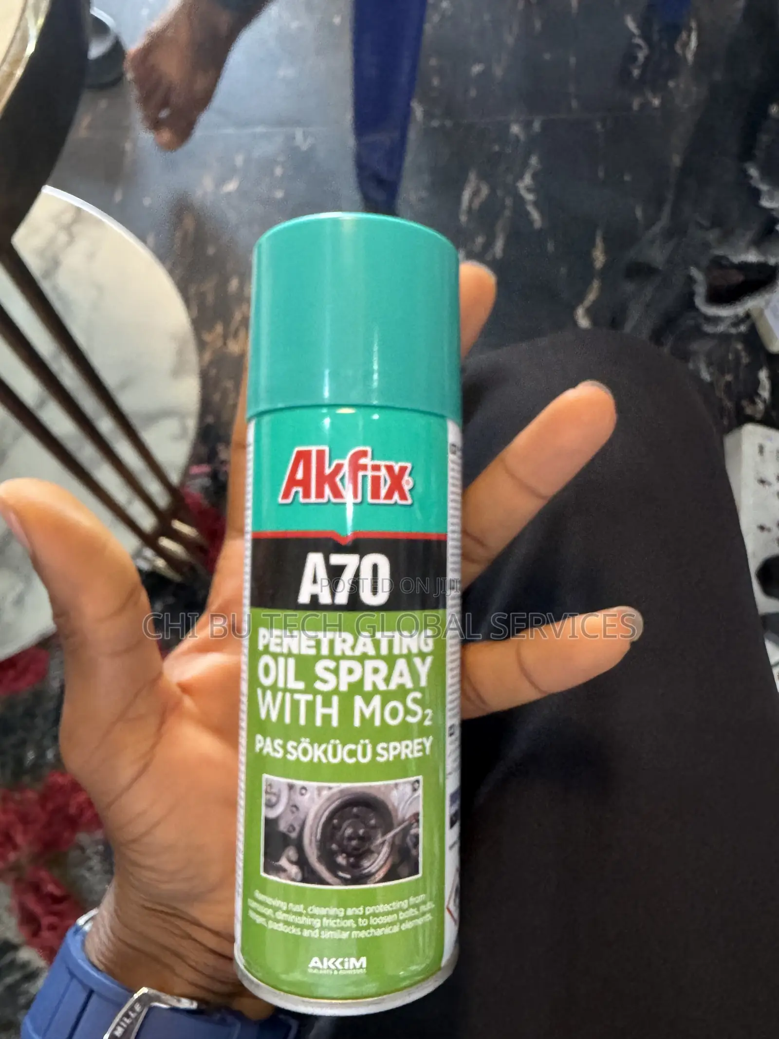 Akfix A70 Penetrating Oil Spray With Mos2