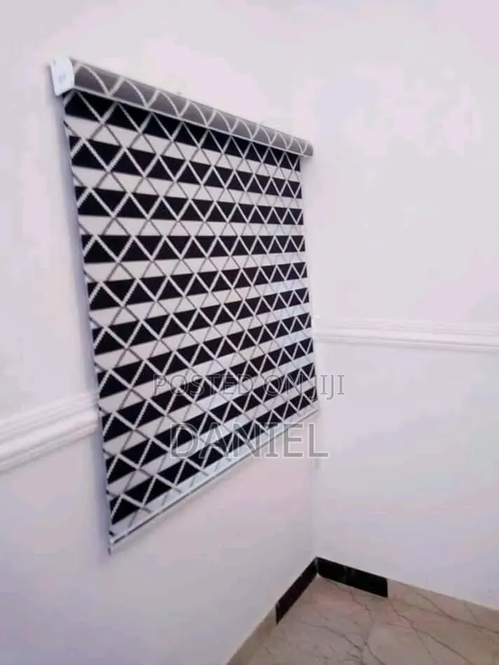 Black and White Colour Window Blind From Turkey