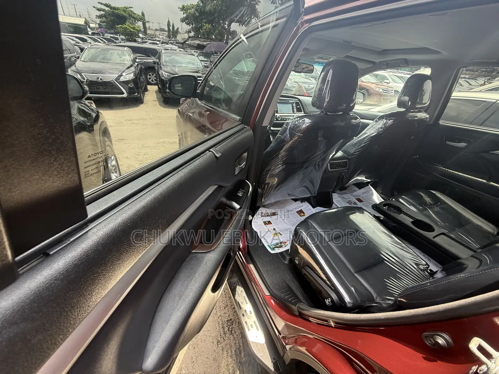Toyota Highlander XLE 4dr SUV (3.5L 6cyl 6A) 2015 Burgundy