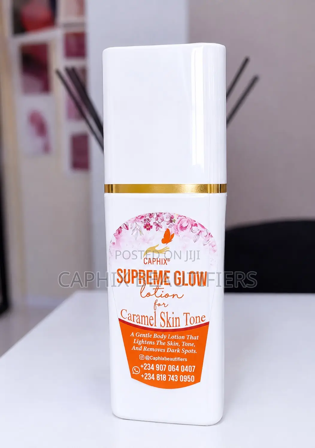Amororo Supreme Glow Caramel Lotion